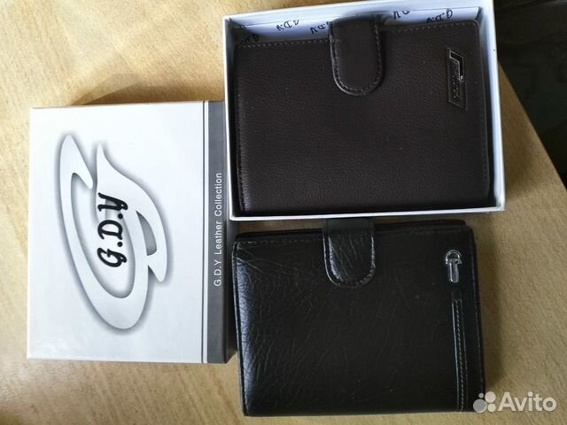 Портмоне мужское из натуральной кожи