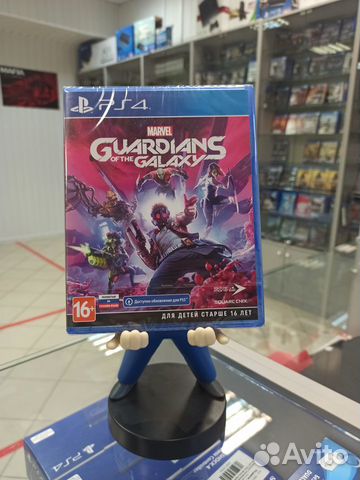 Игра на диске Marvel's Guardians of the Galaxy PS4