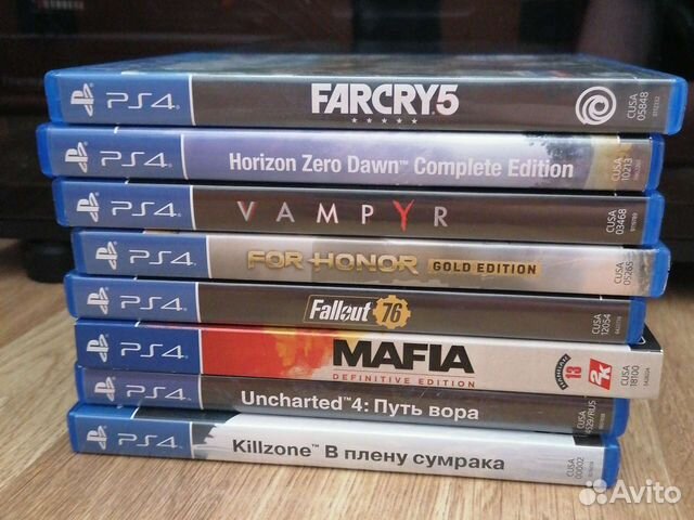 Игры для приставок ps4