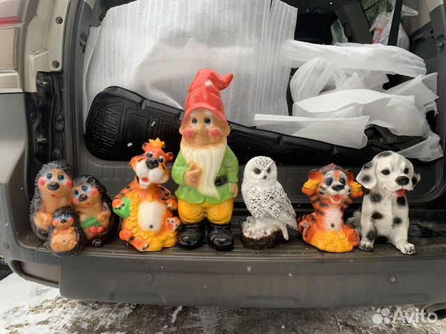 Игрушки в огород