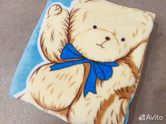 Плед пушистый теплый