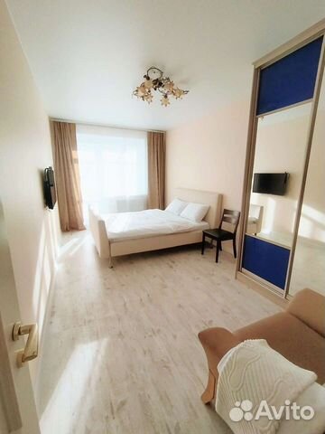 

1-к. квартира, 43 м², 3 кровати