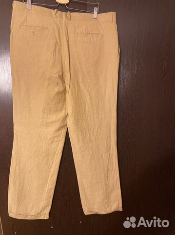 Брюки лен мужские