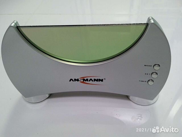 Радиочасы-будильник настольные Ansmann DL-1001, но