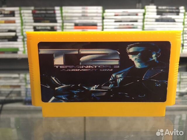 Картридж из 90х Dendy T2 Terminator арт 159