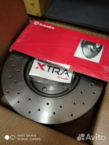 Перфорированные тормозные диски Brembo Xtra