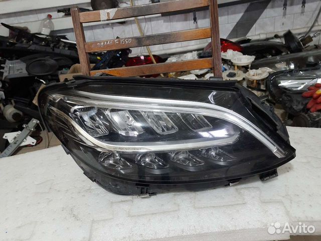 Фара правая Mercedes C W205 рестайлинг