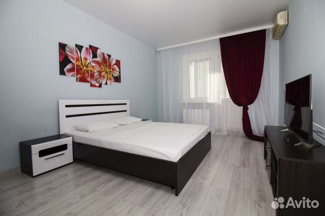 

1-к. квартира, 60 м², 2 кровати