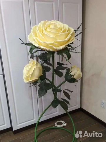 Ростовые цветы, ночники, светильники, торшеры из и