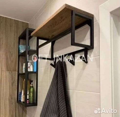 Вешалка лофт