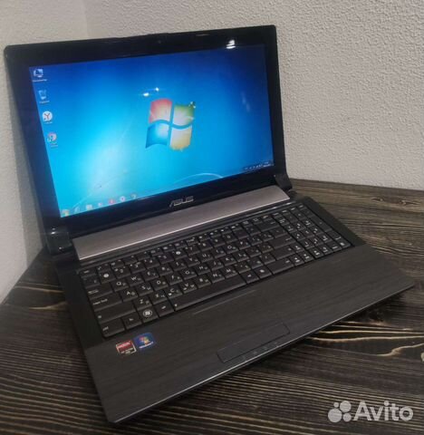 Ноутубук Asus AMD A6/Озу 6гб/GPU 7670m 2гб