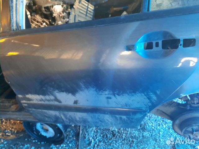 Дверь задняя левая мицубиси лансер 9