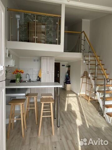 

Квартира-студия, 40 м², 2 кровати
