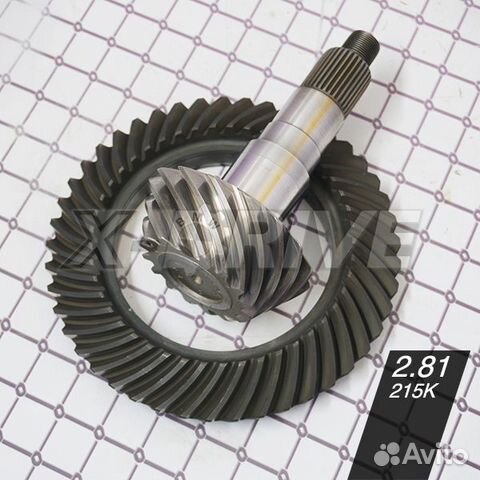 Главная пара 2,81 215К для bmw e60,e63,е39,e46,e83