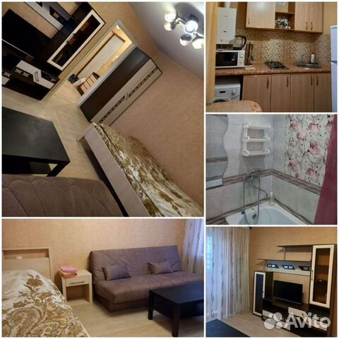

1-к. квартира, 30 м², 2 кровати