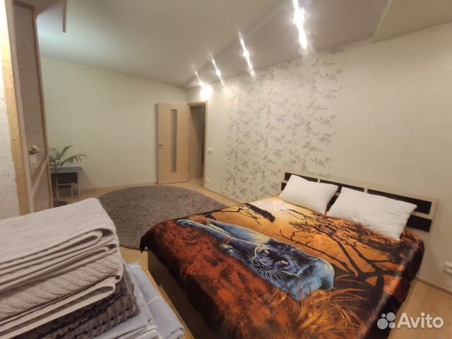 

1-к. квартира, 45 м², 2 кровати
