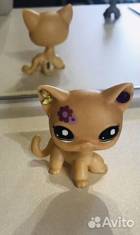 Littlest Pet Shop собака дог кошка стоячка игрушки