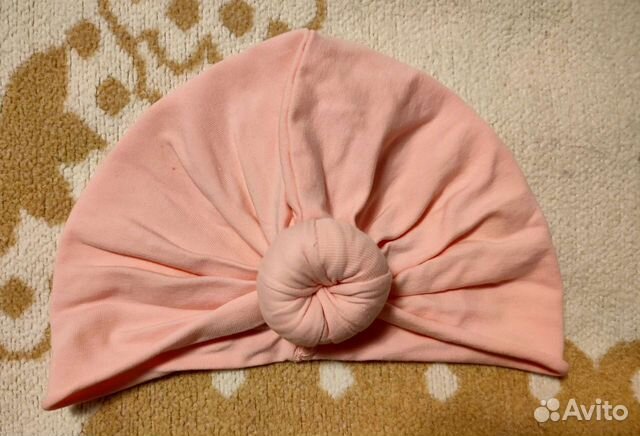 Шапка тюрбан для девочки