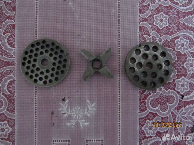 Нож и решётки к мясорубке, СССР