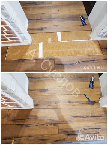 Реставрация, замена, ремонт ламината без разбора