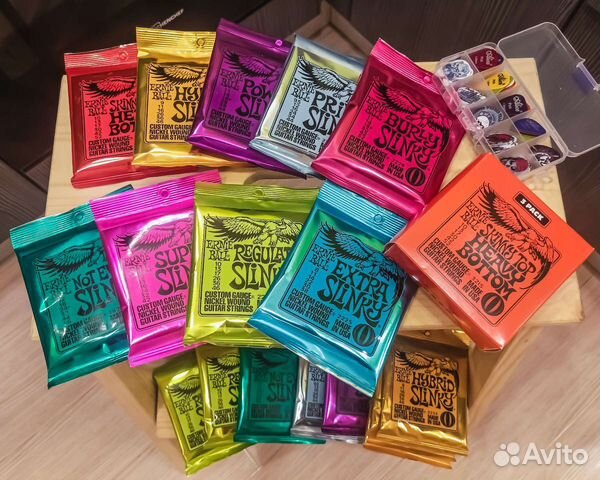 Струны Ernie Ball USA из Америки (Оригинальные)