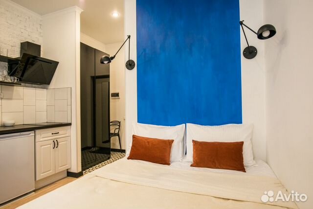 

Квартира-студия, 22 м², 2 кровати