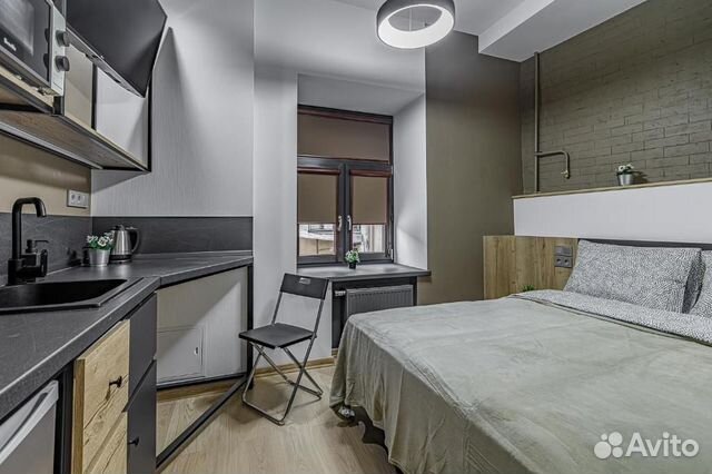 

Квартира-студия, 10 м², 1 кровать
