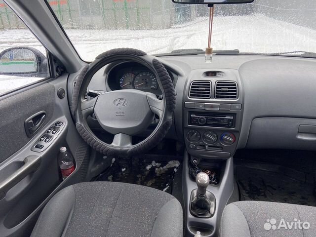 Hyundai Accent 1.6 МТ, 2008, 177 400 км