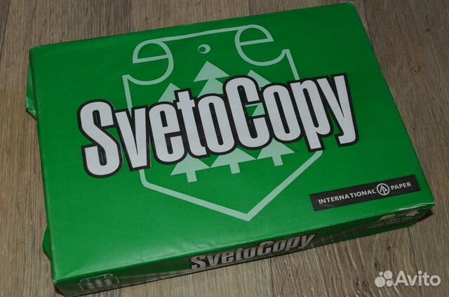Бумага листовая А4 SvetoCopy