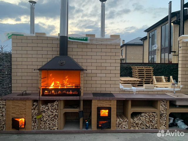 Печь барбекю Царь. Сборка за 20 минут