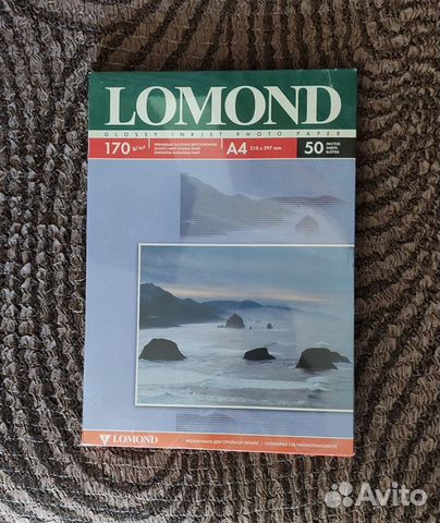 Фотобумага Lomond A4 170г глянцевая 50л 0102056