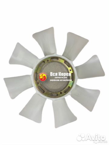 Лопасти вискомуфты на Kia Sorento Соренто D4CB