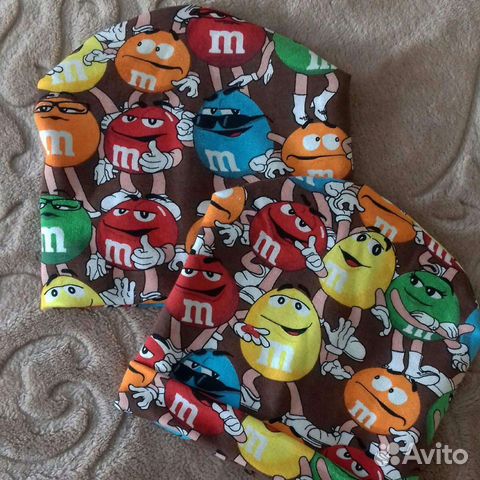 Шапка детская новая,двойная