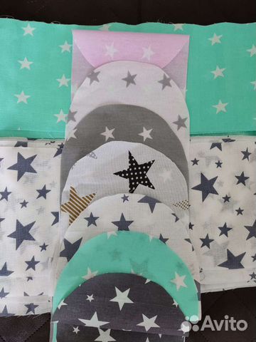 Отрез ткани, хлопок, бязь