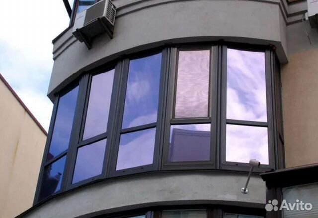 Окна пвх тонированные