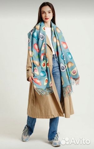 Палантир кашемировый новый