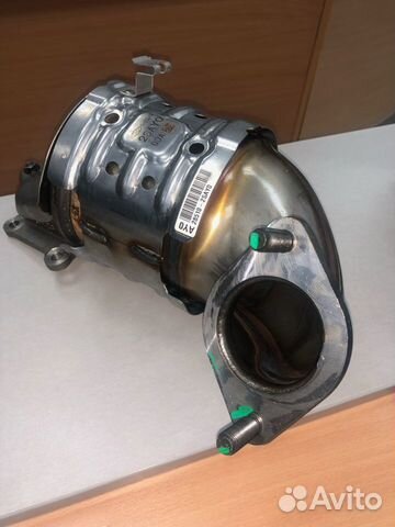 Выпускной коллектор с катализатором