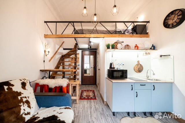 

Квартира-студия, 21 м², 2 кровати