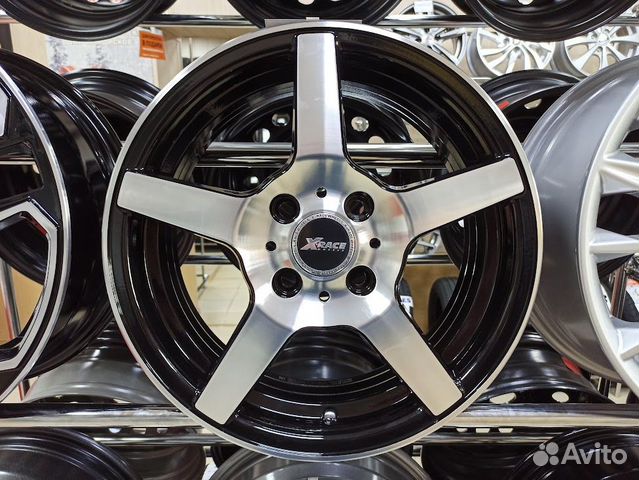 X-Race AF-07 BKF 6х15, 4х100, Ет 48, Dia 54.1