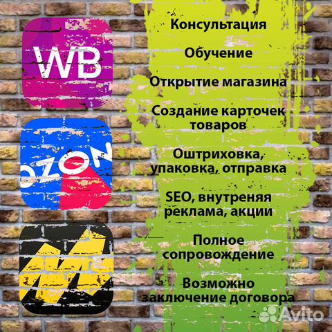 Открытие магазина на Маркетплейсах Озон Вайлдбериз