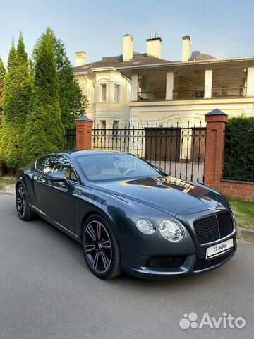 Bentley Continental GT 4.0 AT, 2012, 54 000 км