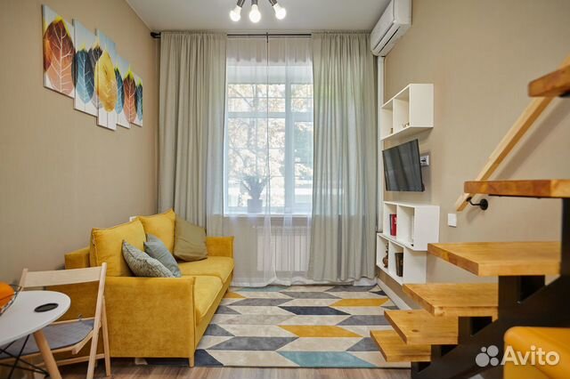 

Квартира-студия, 23 м², 2 кровати