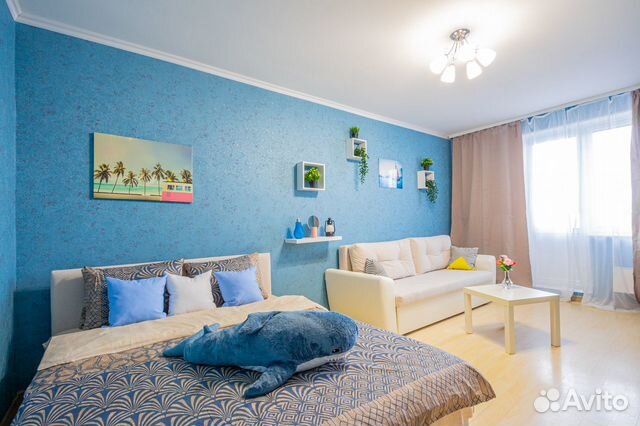 

1-к. квартира, 35 м², 2 кровати