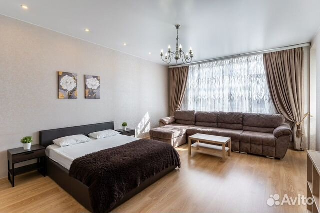 

1-к. квартира, 53 м², 2 кровати