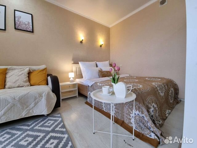 

1-к. квартира, 35 м², 2 кровати