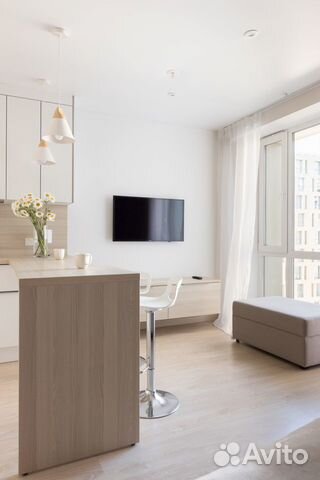 

Квартира-студия, 35 м², 1 кровать