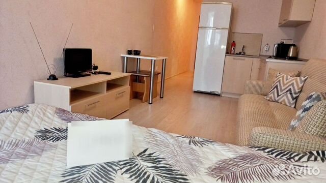

Квартира-студия, 28 м², 2 кровати