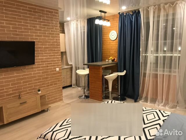 

Квартира-студия, 32 м², 2 кровати