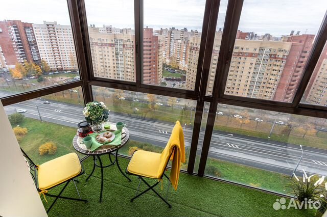 

1-к. квартира, 44 м², 2 кровати