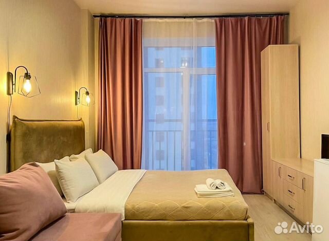 

Квартира-студия, 25 м², 2 кровати